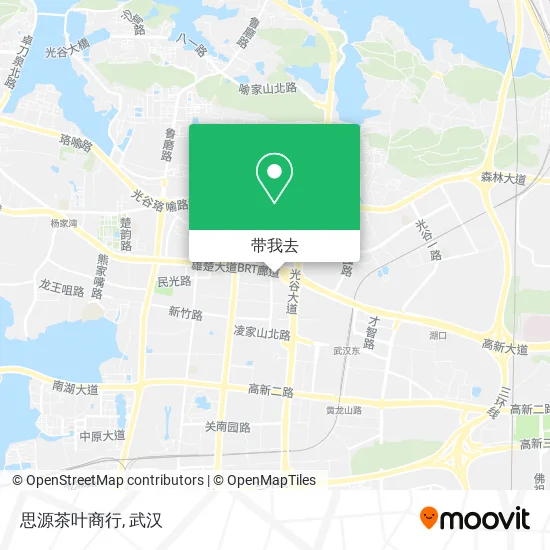 思源茶叶商行地图