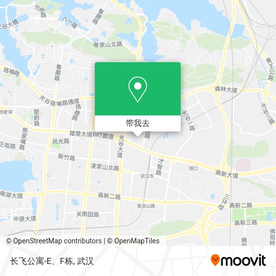 长飞公寓-E、F栋地图