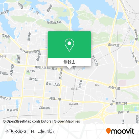 长飞公寓-G、H、J栋地图