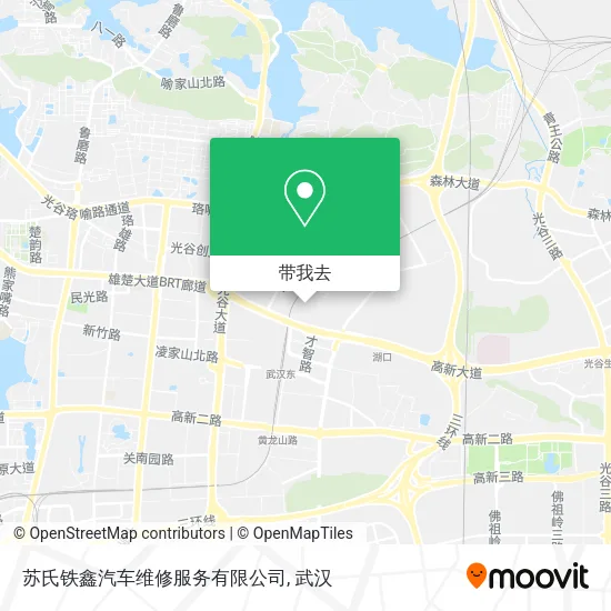 苏氏铁鑫汽车维修服务有限公司地图
