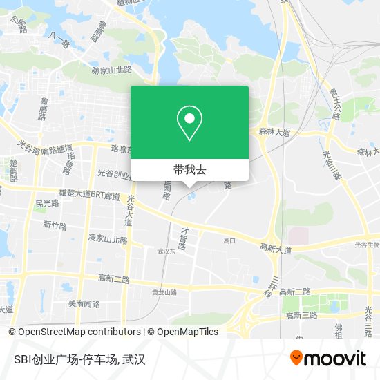 SBI创业广场-停车场地图