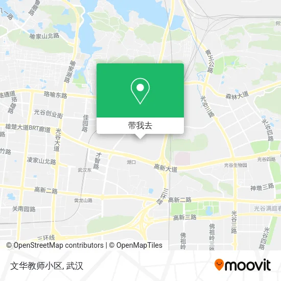 文华教师小区地图