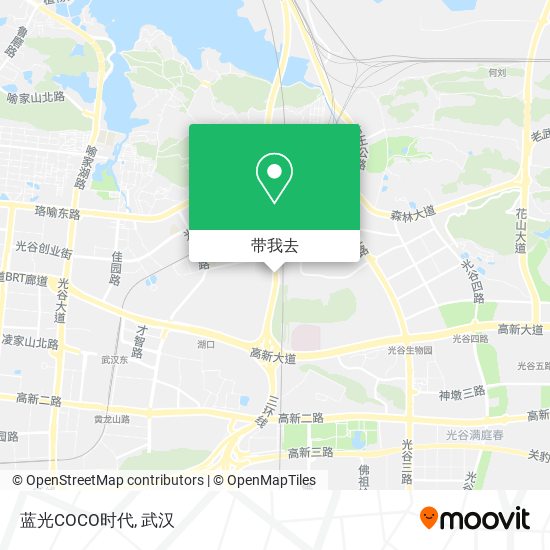 蓝光COCO时代地图