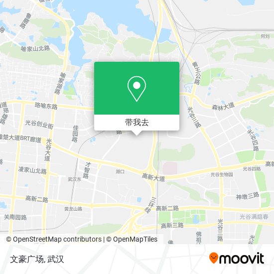 文豪广场地图