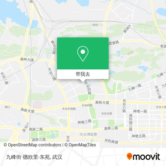 九峰街·德欣里-东苑地图