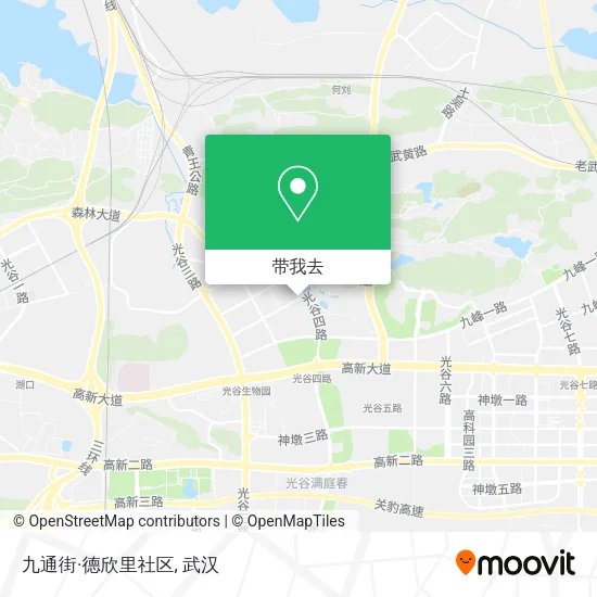 九通街·德欣里社区地图