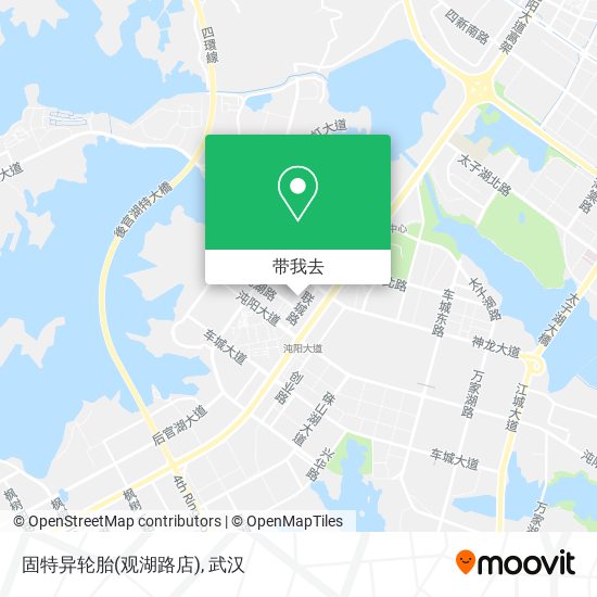 固特异轮胎(观湖路店)地图