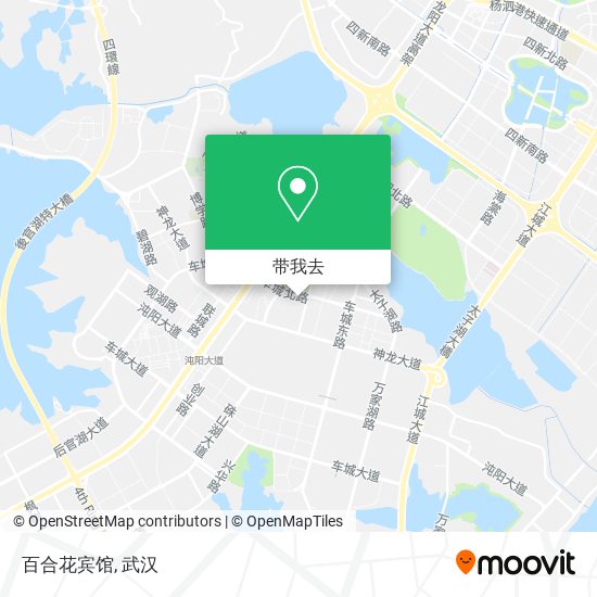 百合花宾馆地图
