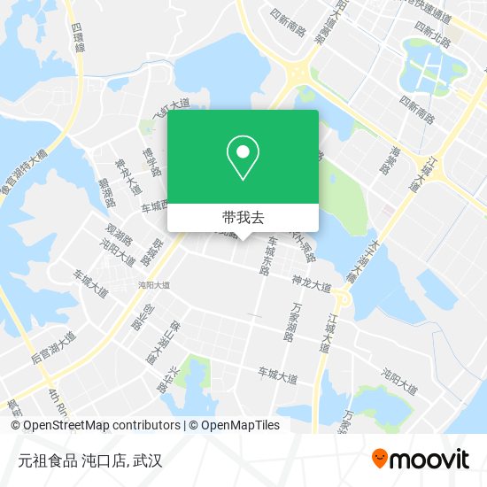 元祖食品 沌口店地图