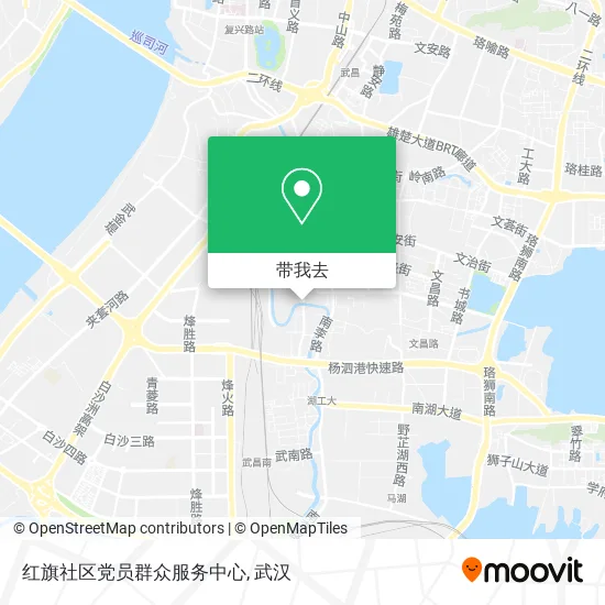 红旗社区党员群众服务中心地图