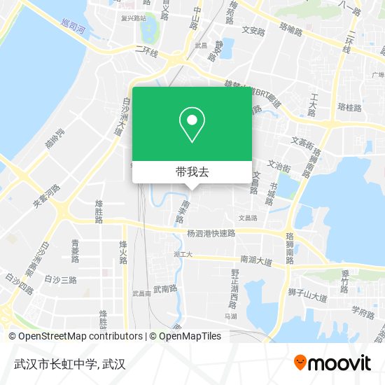 武汉市长虹中学地图