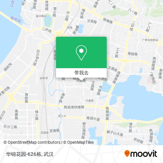 华锦花园-626栋地图
