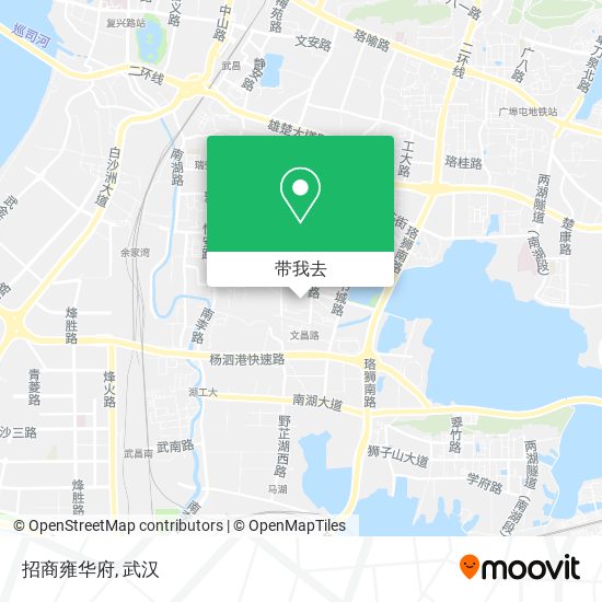 招商雍华府地图