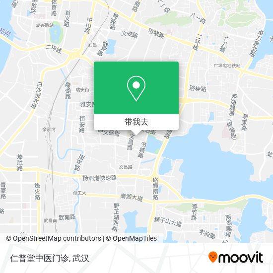 仁普堂中医门诊地图
