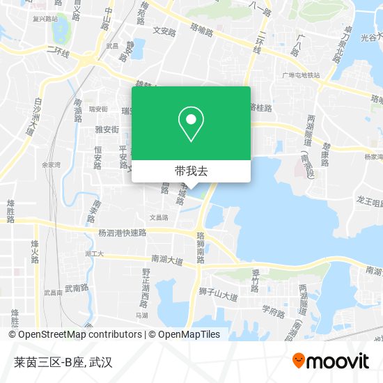 莱茵三区-B座地图
