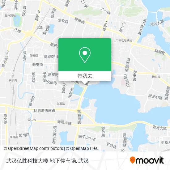 武汉亿胜科技大楼-地下停车场地图