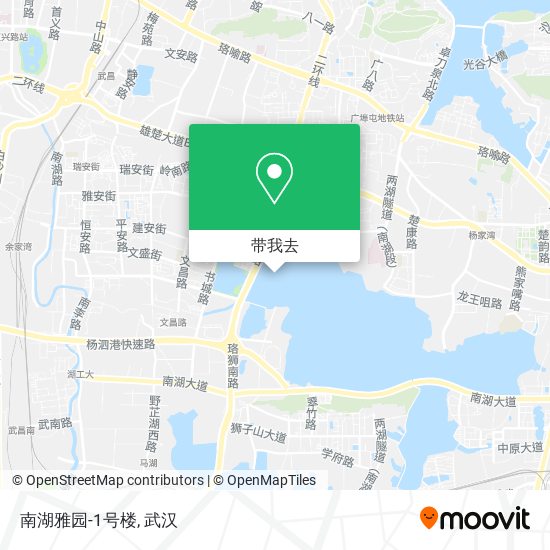 南湖雅园-1号楼地图
