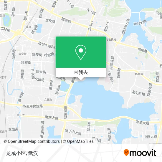 龙威小区地图