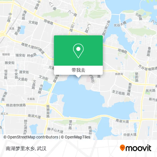 南湖梦里水乡地图