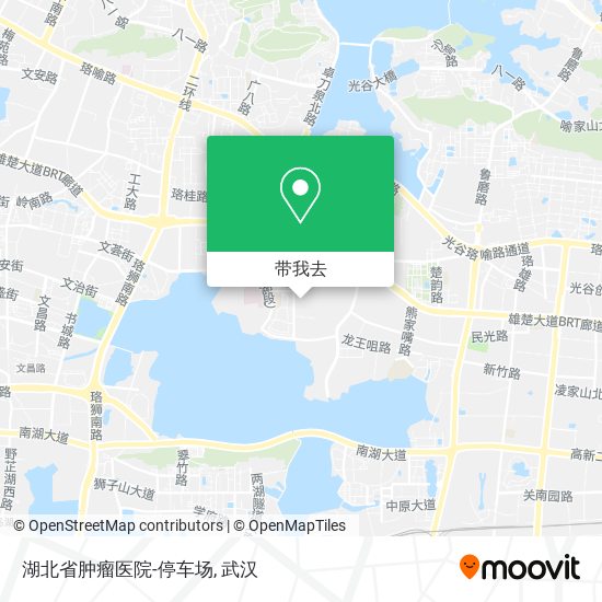 湖北省肿瘤医院-停车场地图