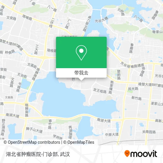 湖北省肿瘤医院-门诊部地图