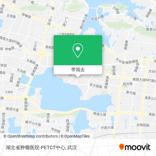 湖北省肿瘤医院-PETCT中心地图