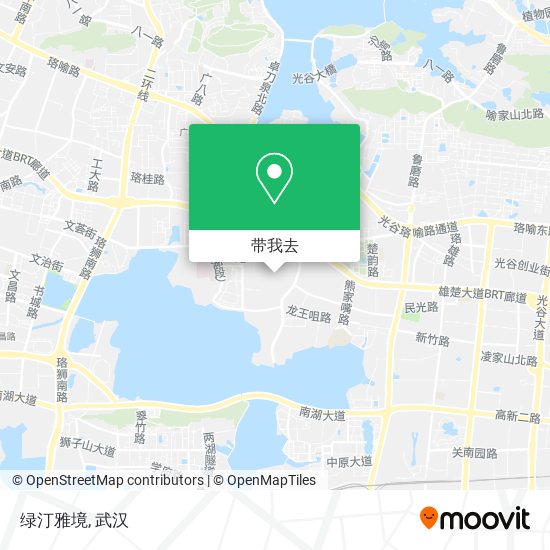 绿汀雅境地图