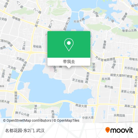 名都花园-东2门地图