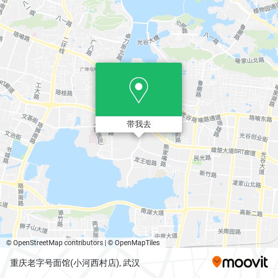 重庆老字号面馆(小河西村店)地图