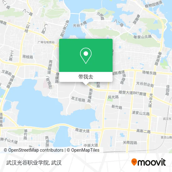 武汉光谷职业学院地图