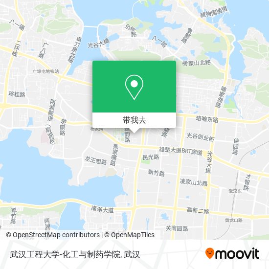 武汉工程大学-化工与制药学院地图