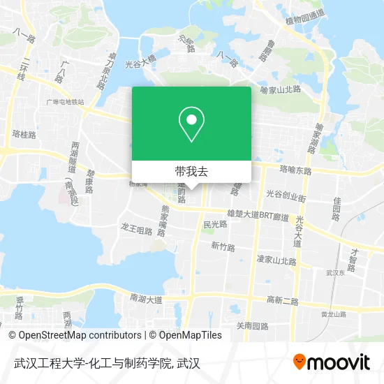 武汉工程大学-化工与制药学院地图
