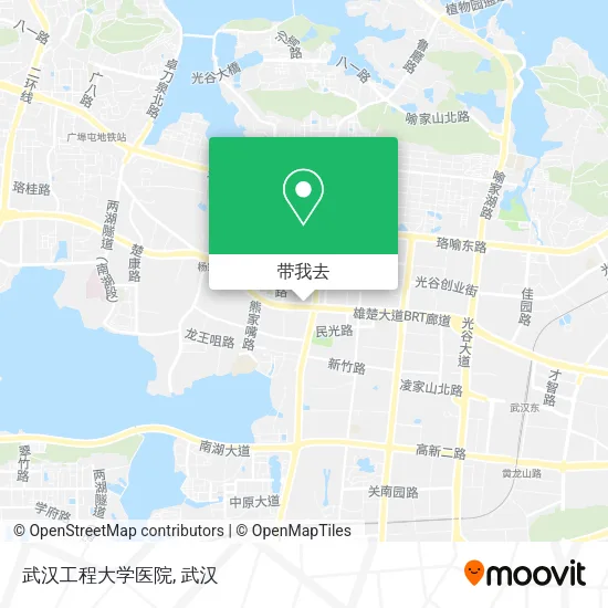 武汉工程大学医院地图