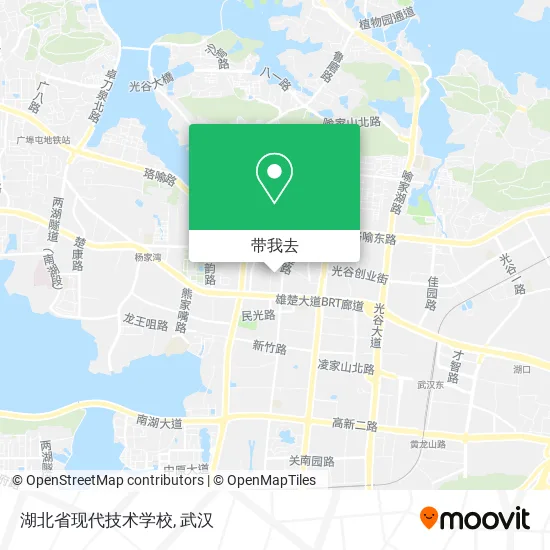 湖北省现代技术学校地图