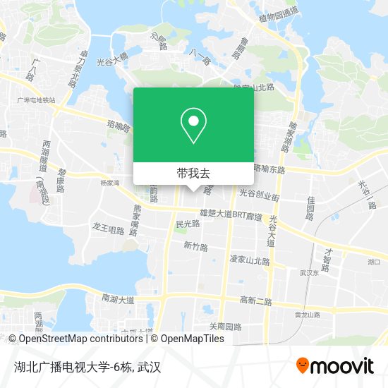 湖北广播电视大学-6栋地图