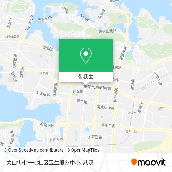 关山街七一七社区卫生服务中心地图