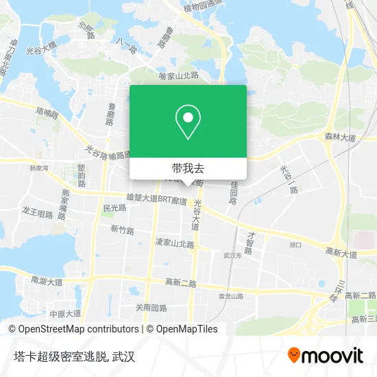 塔卡超级密室逃脱地图