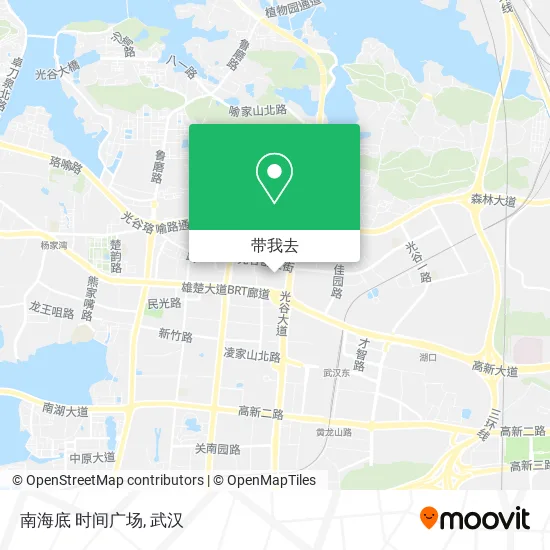 南海底 时间广场地图