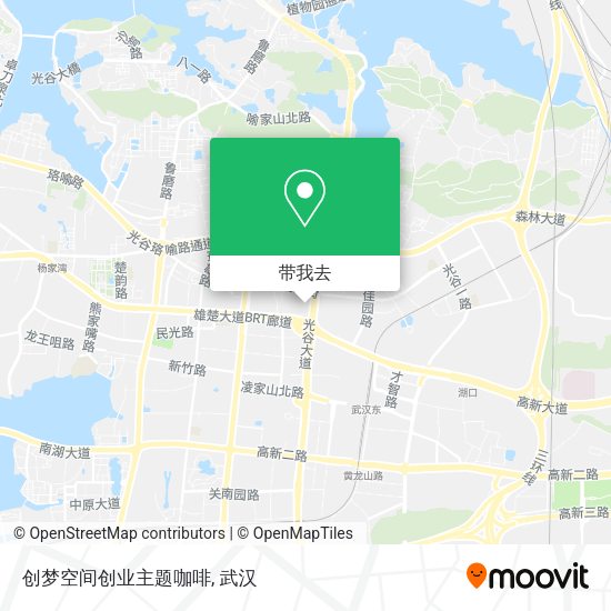 创梦空间创业主题咖啡地图