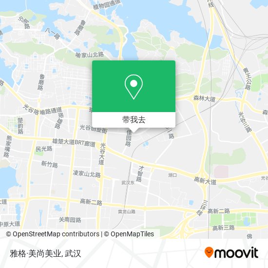 雅格·美尚美业地图