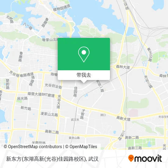新东方(东湖高新(光谷)佳园路校区)地图
