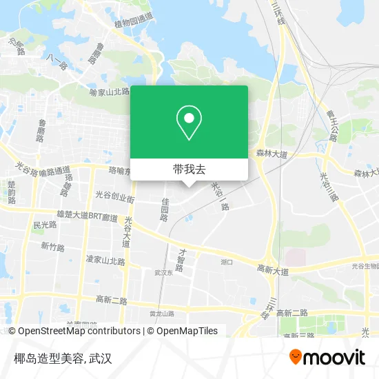 椰岛造型美容地图