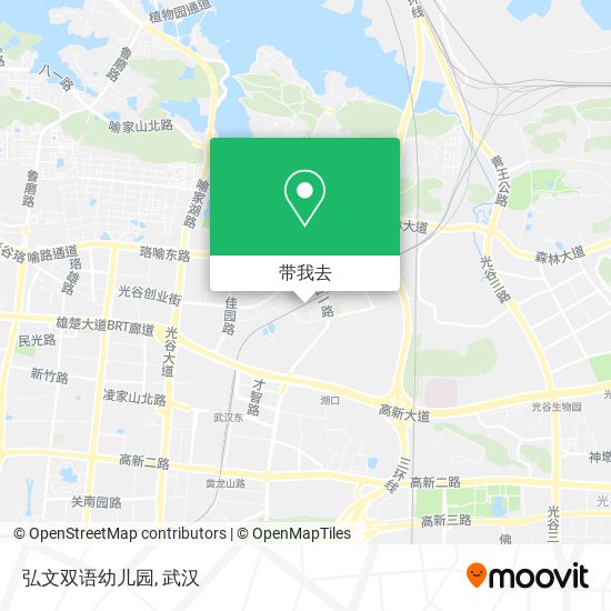 弘文双语幼儿园地图
