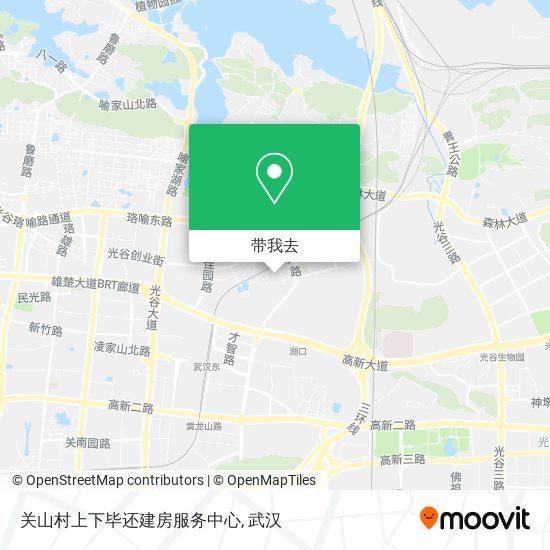 关山村上下毕还建房服务中心地图