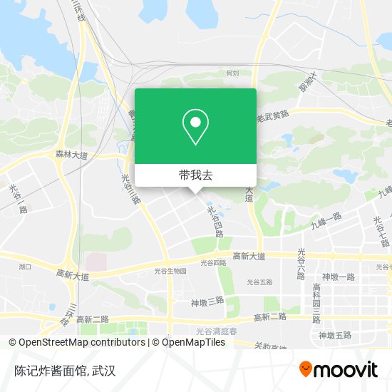 陈记炸酱面馆地图