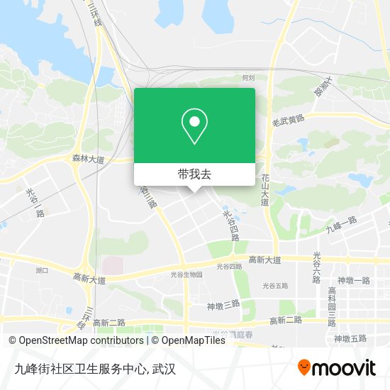 九峰街社区卫生服务中心地图