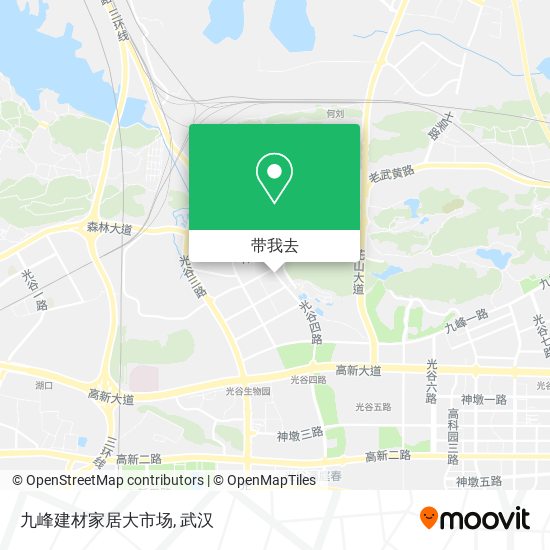 九峰建材家居大市场地图