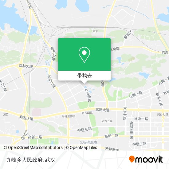 九峰乡人民政府地图
