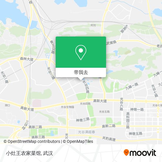 小灶王农家菜馆地图