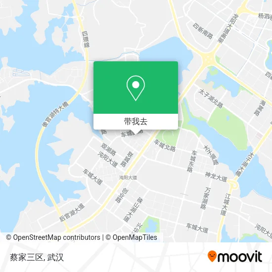 蔡家三区地图
